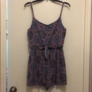 Adjustable Waist Romper